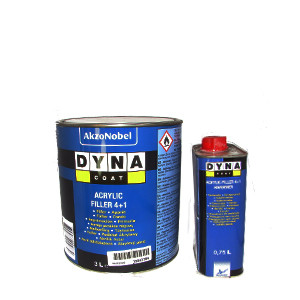 Комплект Dyna Coat Filler 4+1 3 л + Відведіть 0.75 л, фото 1