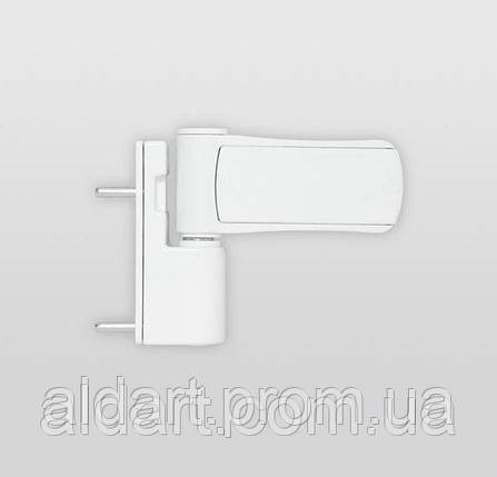 Петля дверная AKSIS 110 кг. белая (Ral 9016), фото 2