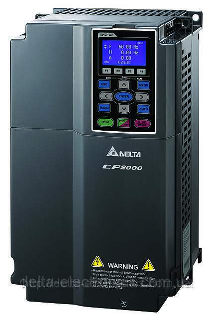 Перетворювач частоти Delta Electronics, 11 кВт, 400В,3ф.,векторний, c ПЛК, VFD110CP4EA-21