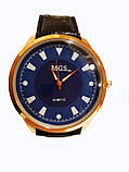 Годинники кварцовий чоловічий MGS Blue, фото 3