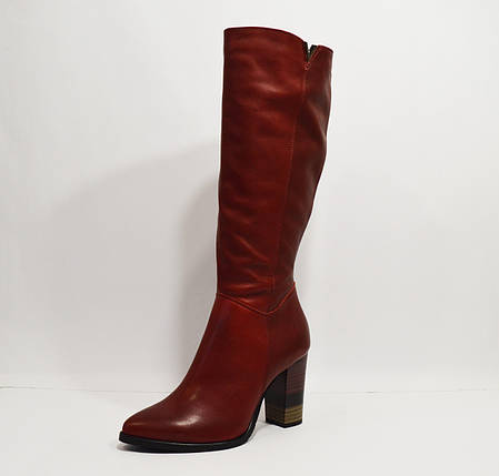 Червоні жіночі чоботи Vanilla, фото 1