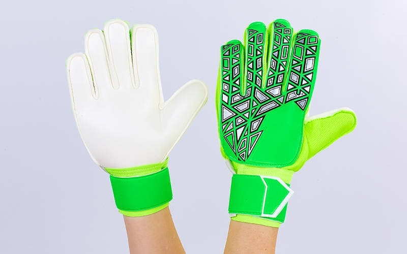 Перчатки вратарские с защитными вставками на пальцами FB-888: 4 цвета, размер 8-10 - фото 2 - id-p605308534