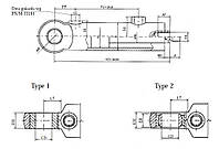 Поршневые гидроцилиндры типа UCJ1 и UCJ2