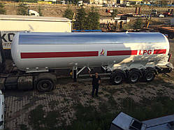 Автоцистерна для перевезення газу LPG