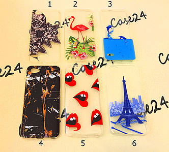 TPU чохол Ultraprint на LG Q6 Різне