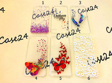 TPU чохол Ultraprint на LG Q6 Метелики