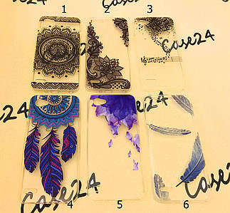 TPU чохол Ultraprint на LG Q6 Візерунки