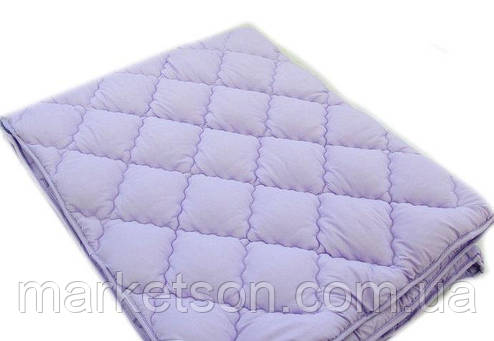 Зимова тепла ковдра 195*215. Холлофайбер. Бузок., фото 1