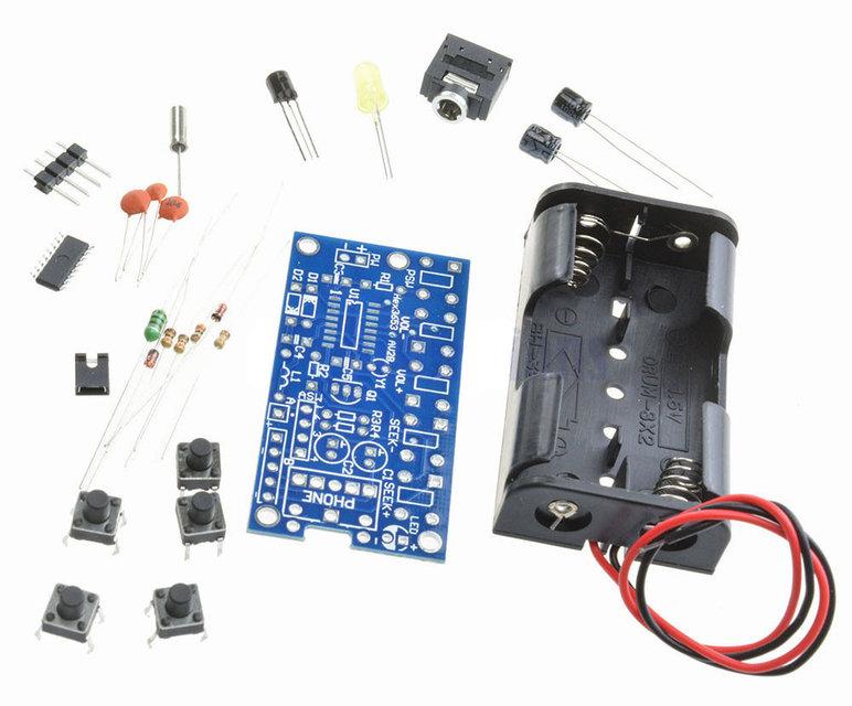 FM стерео приймач. Набір для самостійної збірки. DIY kit