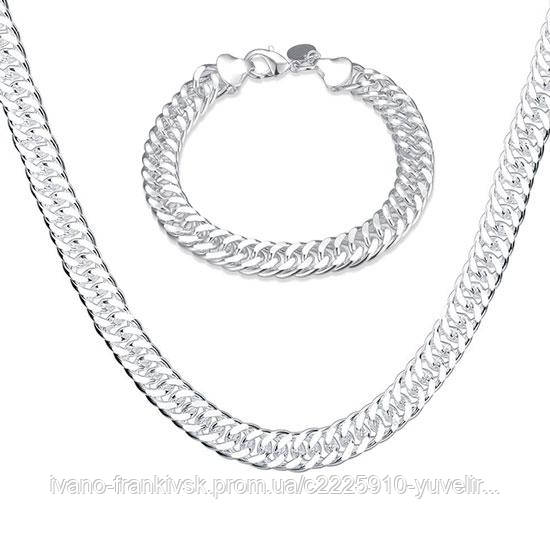 Комплект "Подвійне панцирне плетіння"