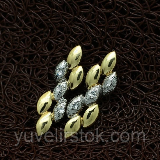 Сережки "Inch of Gold"