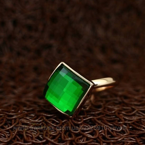 Кільце позолочене "Дебют"