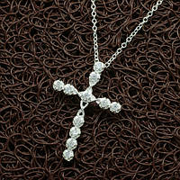 Кольє "Гламурний хрест"