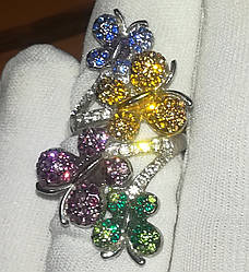 Каблучка Swarovski  Розмір 16.5