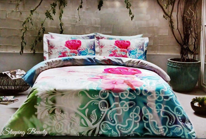 Постільна білизна Tivolyo Home SLEEPING BEAUTY євро, фото 1