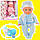 Лялька пупс Baby Born 35 см із блакитними очима в зимовому одязі., фото 6