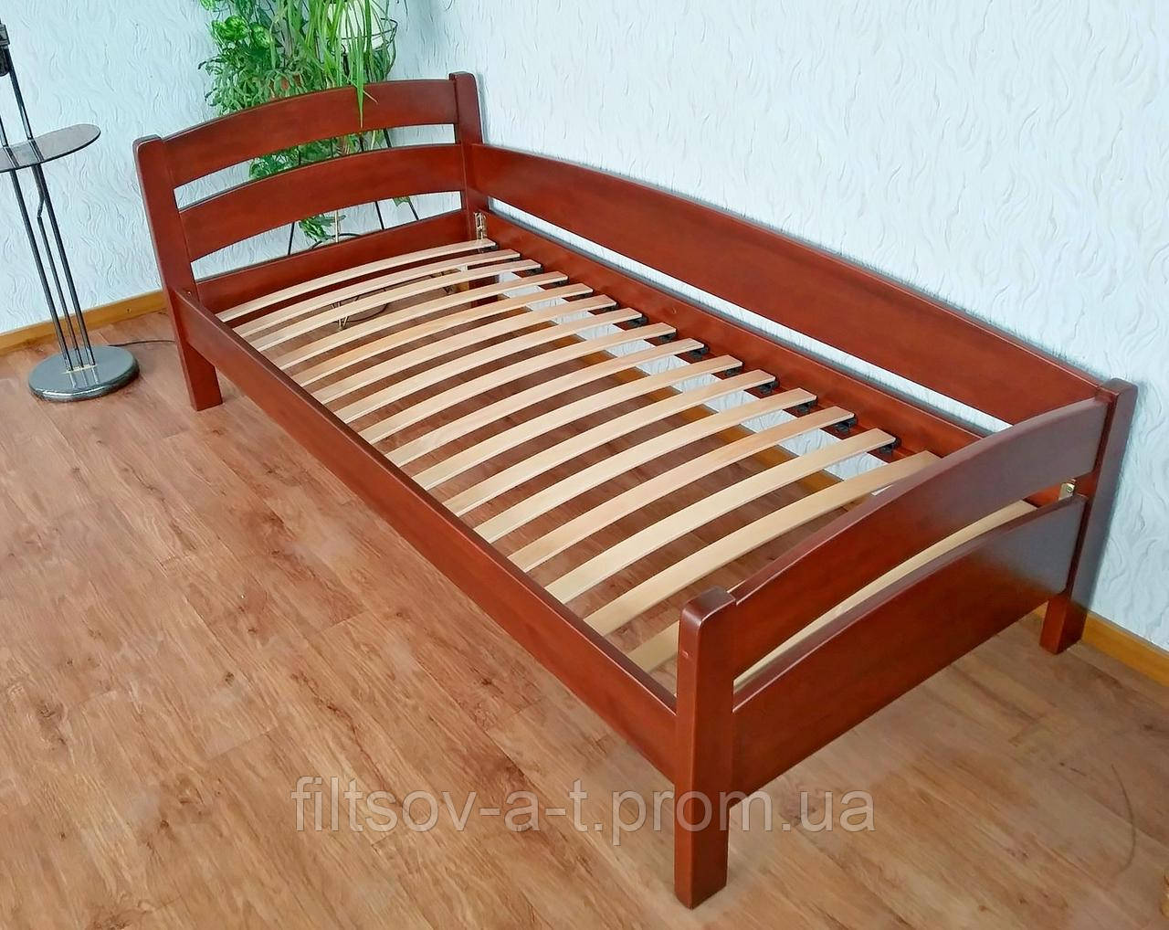 Двуспальная деревянная кровать для спальни из массива натурального дерева от производителя "Марта" - фото 7 - id-p19009482