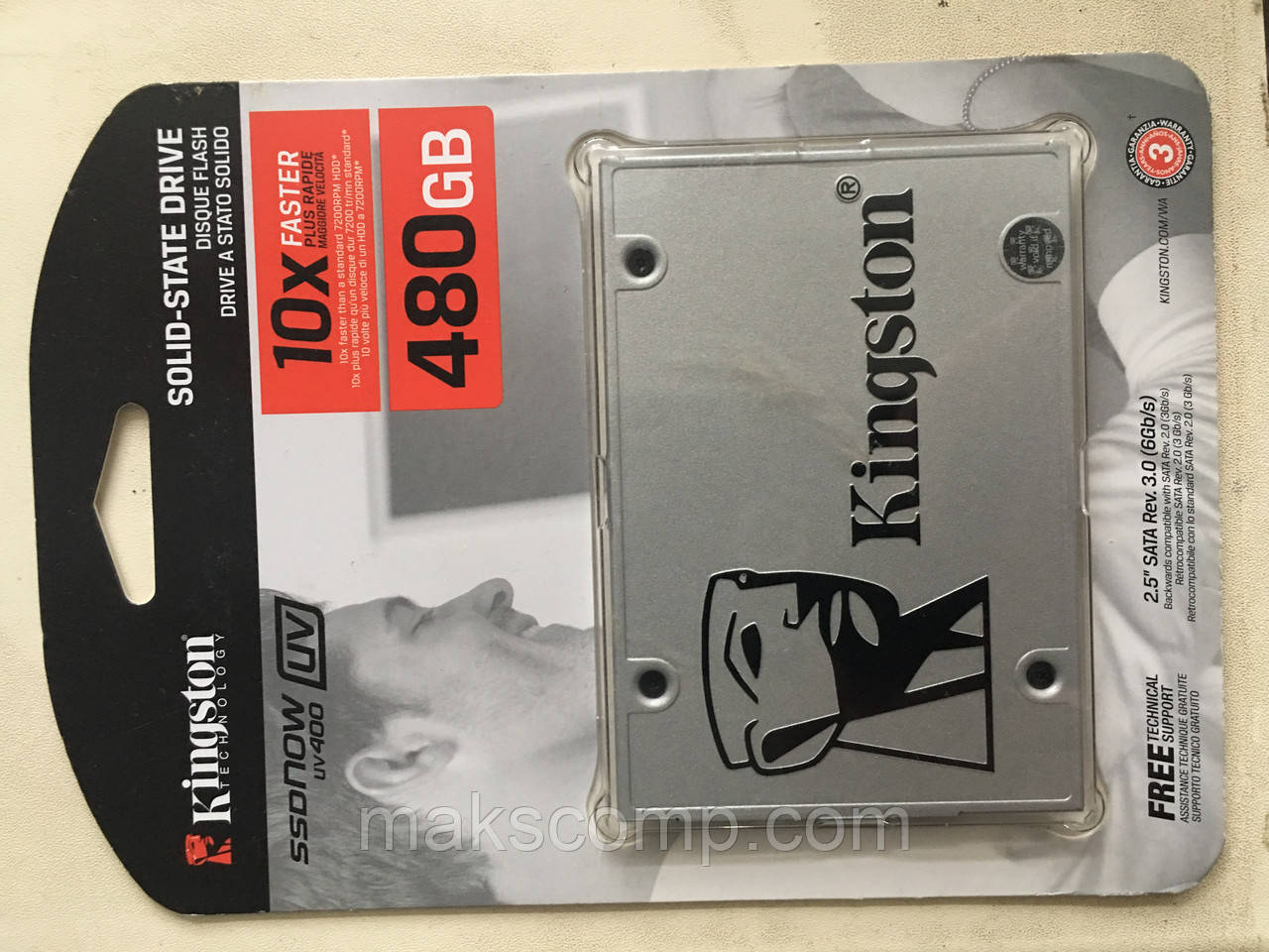 SSD Kingston UV400 480GB 2.5" SATAIII