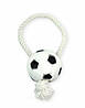 Іграшка для собак футбольний М'яч на мотузці Pet Nova 26 см, фото 2