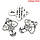 Підвіски металеві Finding Кулон янголятко Античне срібло 23 мм x 19 мм, фото 3