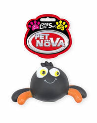 Іграшка для собак Павук із пискавкою Pet Nova 15 см