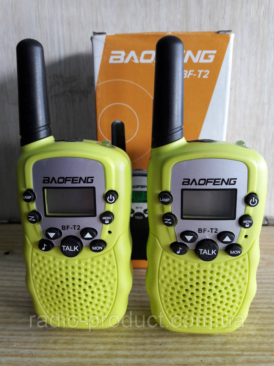 Радіостанції Baofeng MiNi BF-T2 PMR446 GREEN