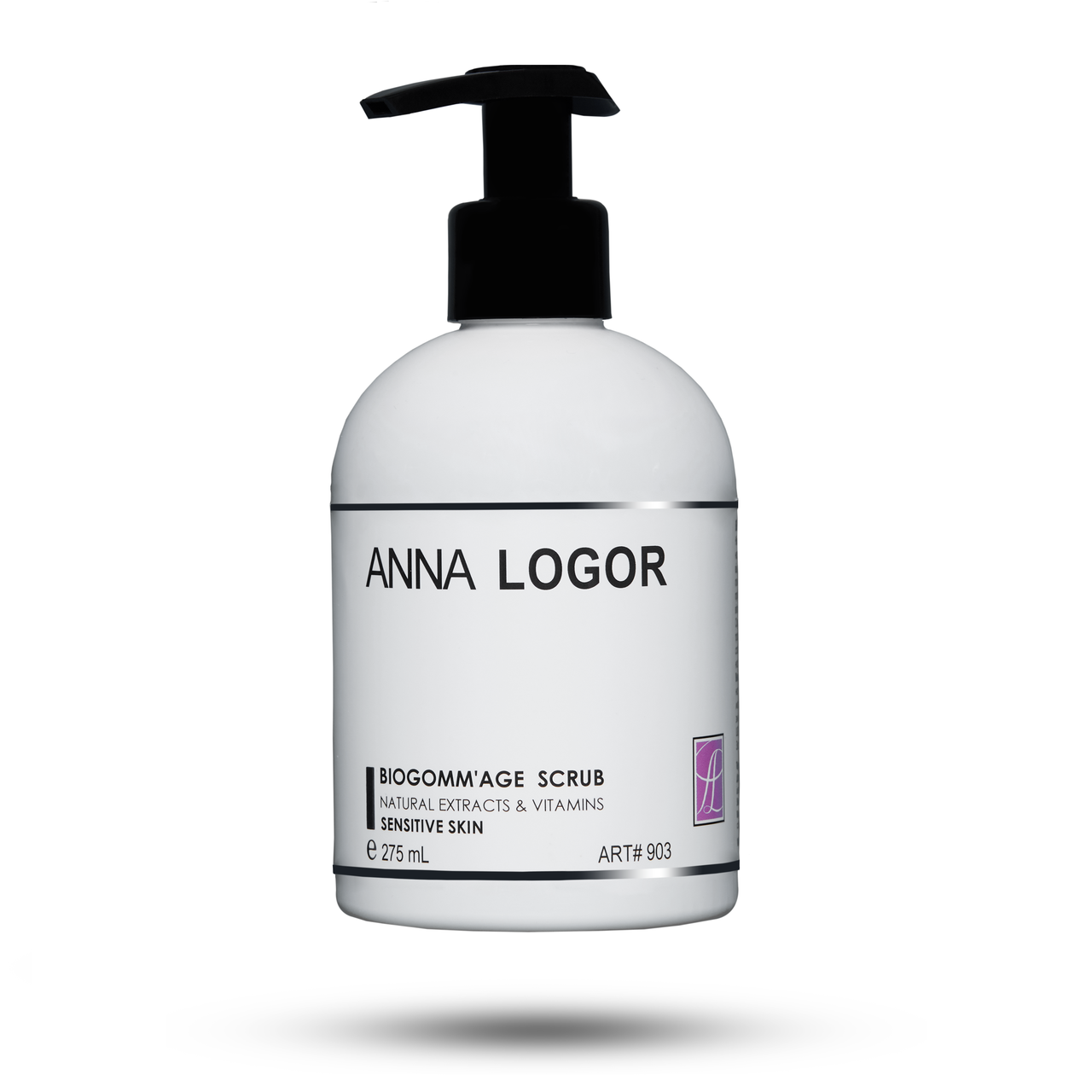 

Биогомаж - скраб для чувствительной кожи Anna LOGOR Biogomm'age scrub 350ml Art.903