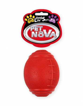 Іграшка для собак М'яч регбі Pet Nova 8 см