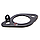 Прокладка патрубка інтеркулера GM 13247992 A20DT OPEL Insignia Astra-J Zafira-C, фото 4