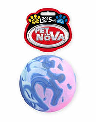 Іграшка для собак М'яч різнобарвний Saturn Pet Nova 7 см (L)