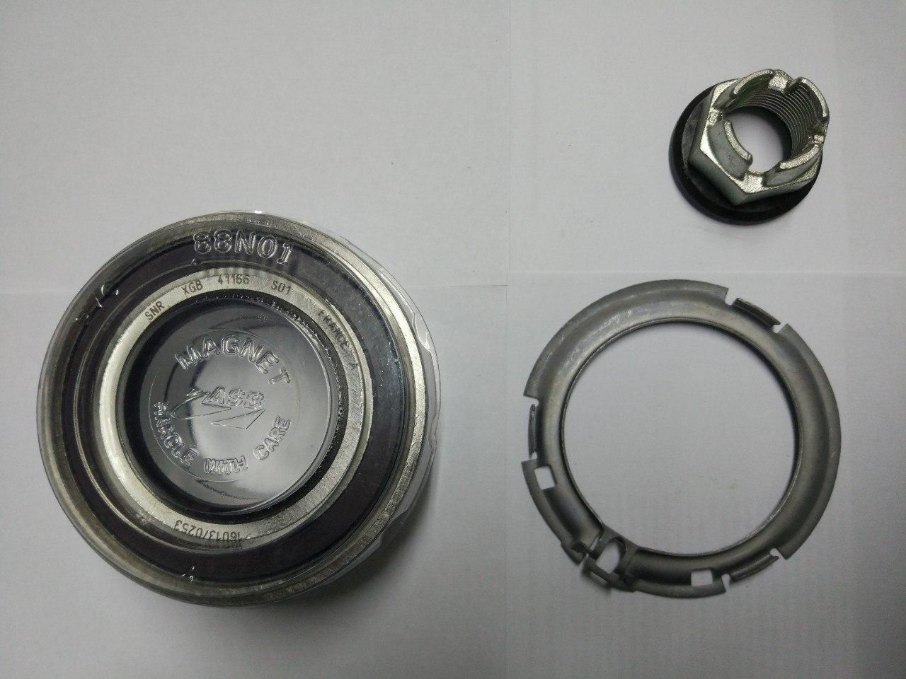 Підшипник передньої ступиці (+ABS) Renault Trafic, Opel Vivaro 2003-2014, SNR R155.74, фото 1