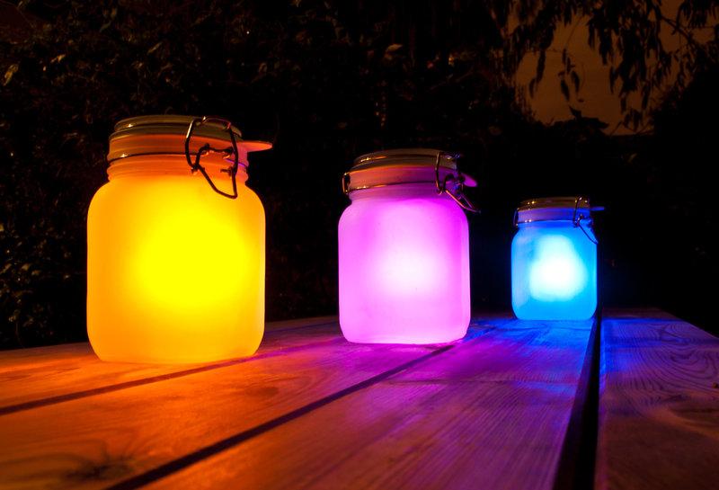 Ночник "Солнце в банке" Suck UK Sun Jar solar lamp - фото 2 - id-p280851438