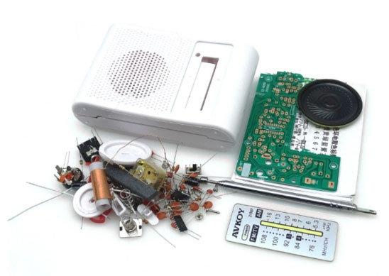 FM/AM стерео приймач. Набір для самостійної збірки. DIY kit