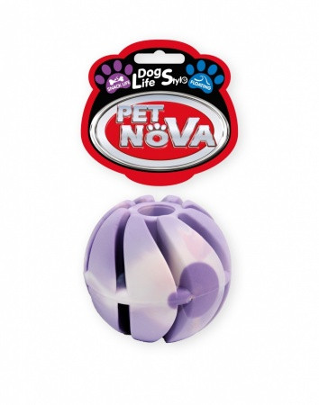 Іграшка для собак каучуковий М'яч SnackBall Vanilla Pet Nova 5 см (M)