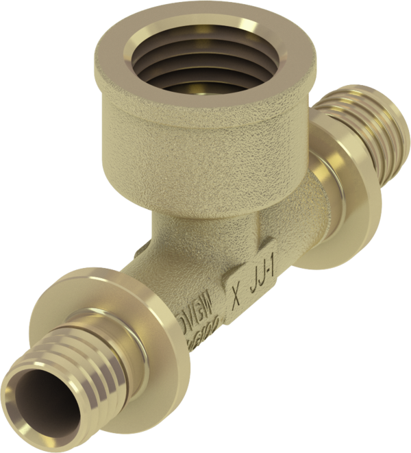 Трійник TECEflex з внутрішньою різзю Ø 25 х 1/2" x 25