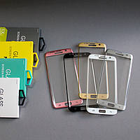 Захисне скло 3D для / Samsung S7 edge Біле