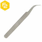 Пінцет вигнутий із гострими губками з неіржавкої сталі, JM-T4-15