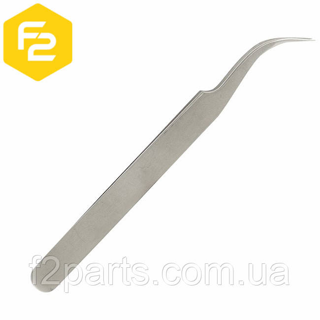 Пінцет вигнутий із гострими губками з неіржавкої сталі, JM-T4-15