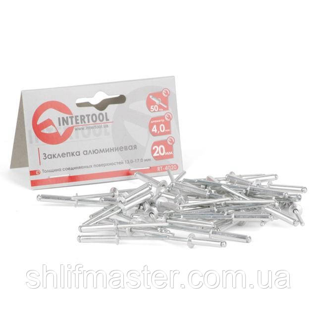 Заклепка алюминиевая для заклепочного пистолета INTERTOOL RT-4020, цена ...