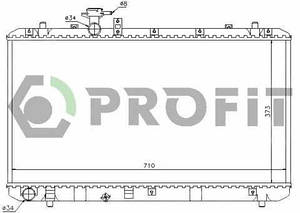Радіатор охолодження Suzuki SX4 06 - Profit