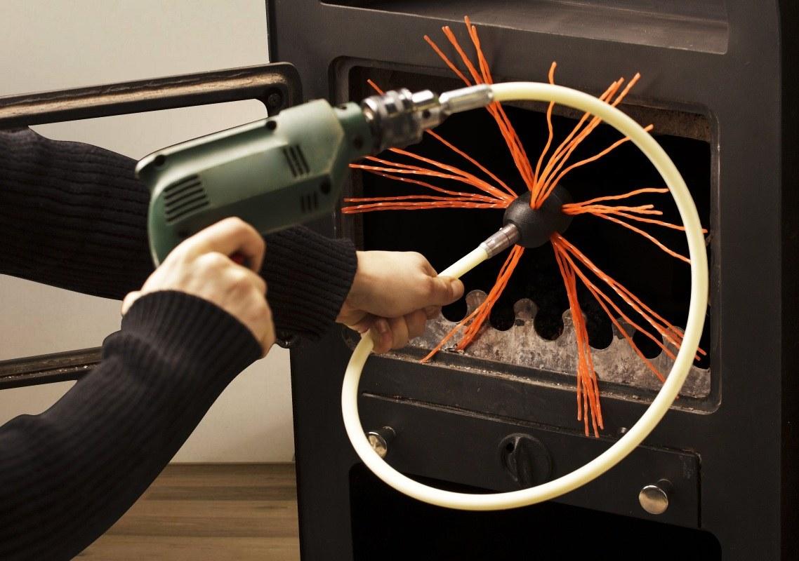 Роторний набір Tornado HANSA для очищення димоходу