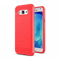 Чохол силіконовий TPU на Samsung J5 2015 (J500) Красный