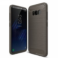 Чохол силіконовий TPU на Samsung S8 plus Сірий