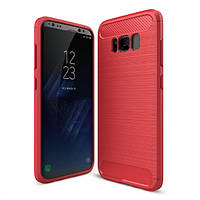 Чохол силіконовий TPU на Samsung S8 Червоний