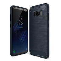 Чохол силіконовий TPU на Samsung S8 plus Синій