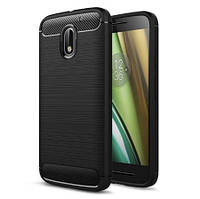 Чохол силіконовий TPU на Moto E3 Чорний