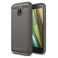 Чохол силіконовий TPU на Moto E3 Сірий