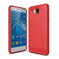 Чохол силіконовий TPU на Huawei Y5 2017 Червоний