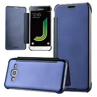 Чохол-книжка Mirror для Samsung J3 300 (2015) Темно-синій