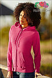 Жіноча легка кофта з капюшоном на замку Lightweight Hooded Sweat Jacket Lady-Fit 62-150-0, фото 4